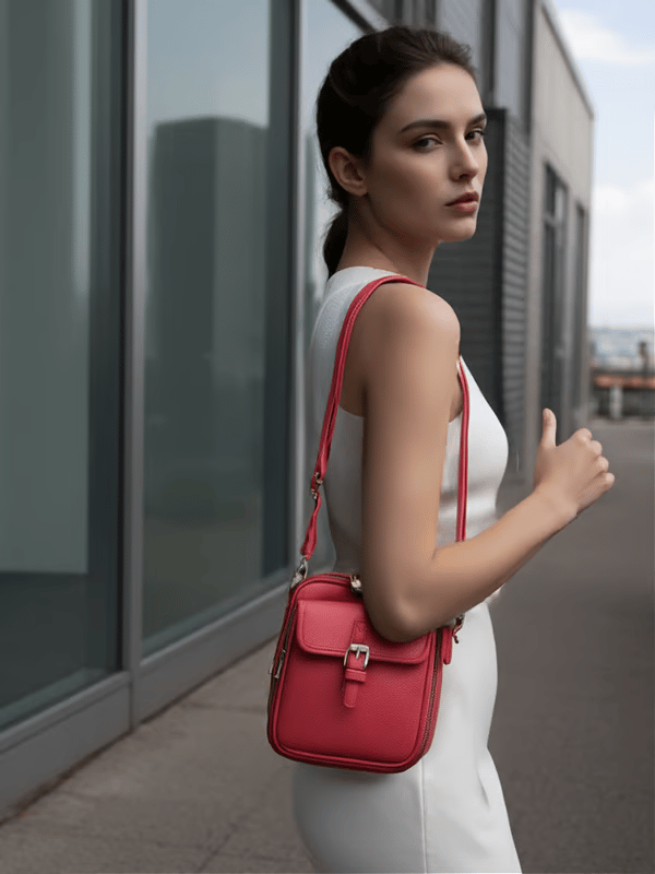 🔥Crossbody Leather RFID Bag