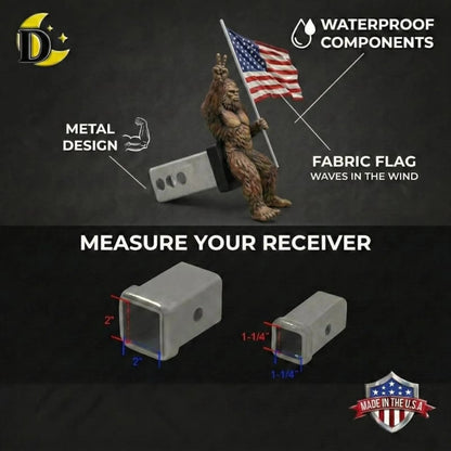 🔥🇺🇸LAST DAY 70% OFF- 250th Anniversary Patriot Bigfoot Trailer Hitch