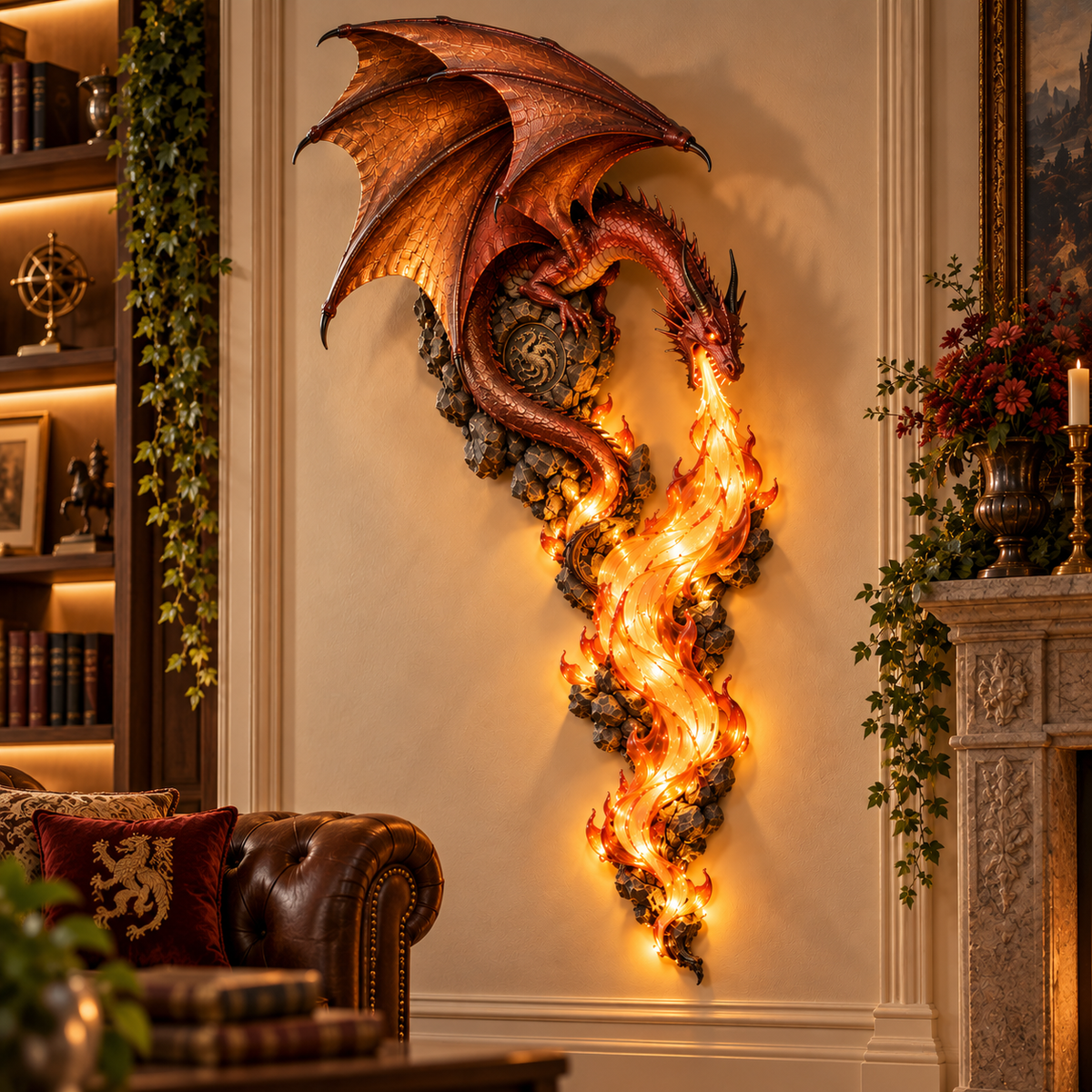 Dragonfire Guardian fantasy room