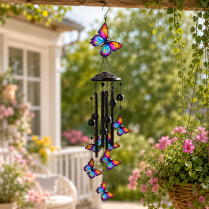 Cardinal Memorial Wind Chime Hanging Ornament for Garden and Patio