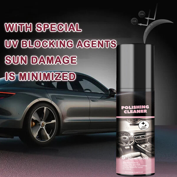 🔥HOT SALE 50% OFF -Car Detailer Spray🚗Polish & Protect Leather, Plastic & Rubber