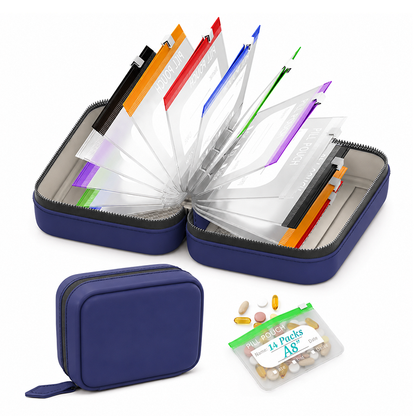💼💊More Than a Pill Organizer — Keep Your Essentials Perfectly Organized