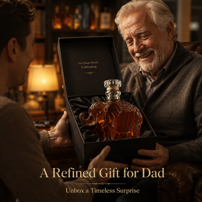 🦌✨ Handcrafted Limited-Edition Animal Whiskey Bottles 🥃🔥