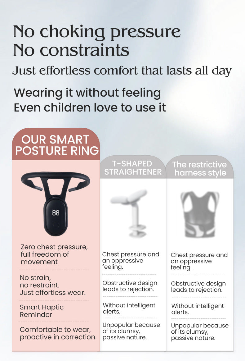 🔥 25% OFF Today — Smart Posture Corrector | Vibration Alert, USB Rechargeable, 10-Day Battery