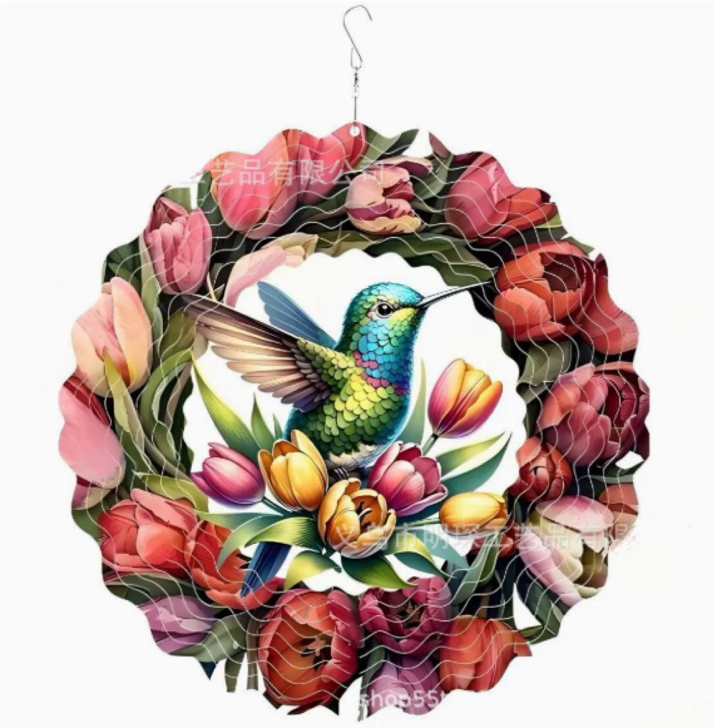 🔥LAST DAY 50% OFF -🌟3D Mandala Wind Spinner – Boring Garden Decor Gone!