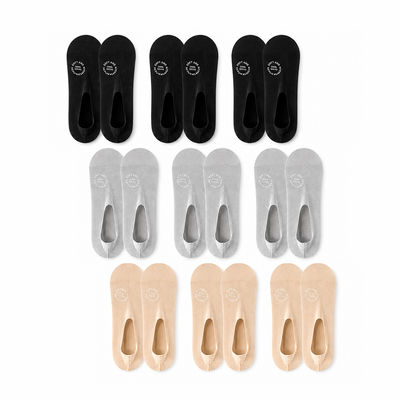 💎9 Pairs (3 Black + 3 White + 3 Nude) -👍Free Shipping / One pair isn’t enough. Grab a few and never go back to regular socks