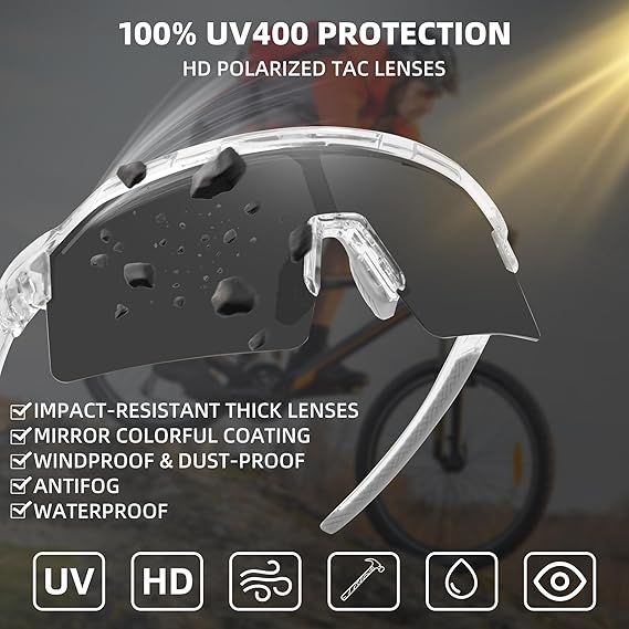 💥Last Day Promotion 40% OFF✨UV-Protective Sunglasses for Hiking & Cycling