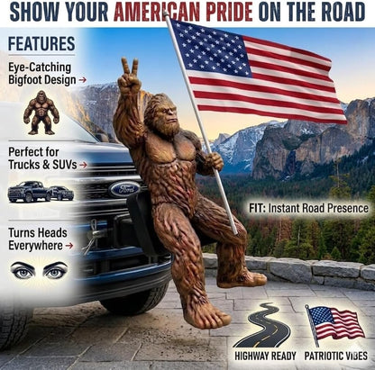 🔥🇺🇸LAST DAY 70% OFF- 250th Anniversary Patriot Bigfoot Trailer Hitch