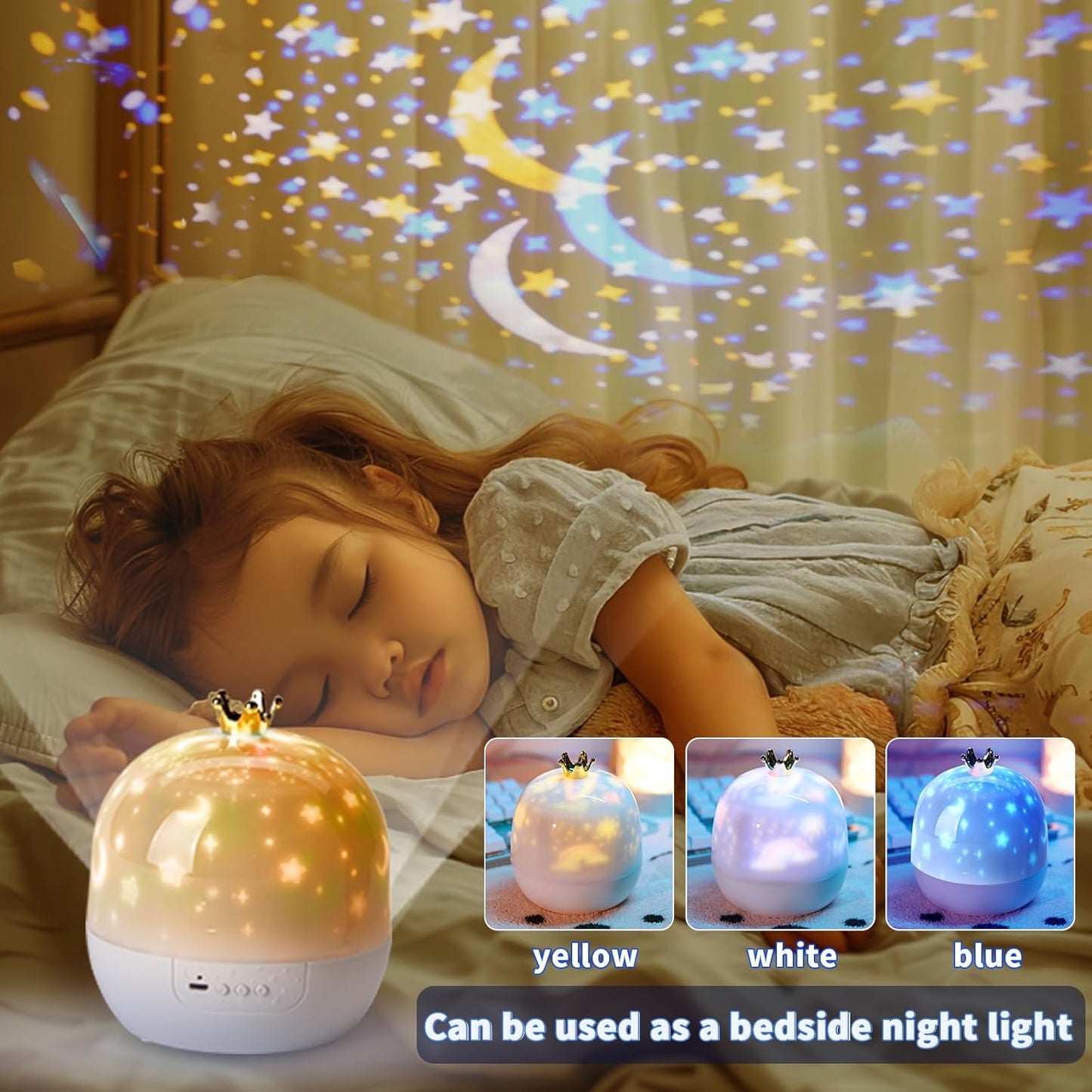 🎁Ocean World LED Rotating Projector Night Light