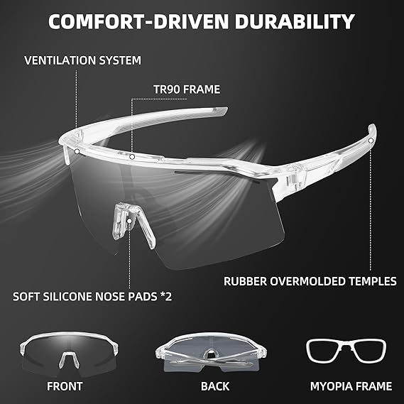 💥Last Day Promotion 40% OFF✨UV-Protective Sunglasses for Hiking & Cycling