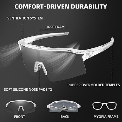 💥Last Day Promotion 40% OFF✨UV-Protective Sunglasses for Hiking & Cycling