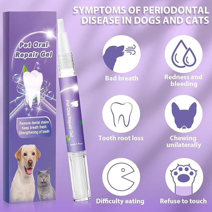 FOMONEST®  Dental Pet: Pet Dental Repair & Cleaning Gel 🐶🐱 LAST DAY • FINAL CLEARANCE SALE