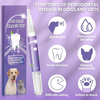 FOMONEST®  Dental Pet: Pet Dental Repair & Cleaning Gel 🐶🐱 LAST DAY • FINAL CLEARANCE SALE