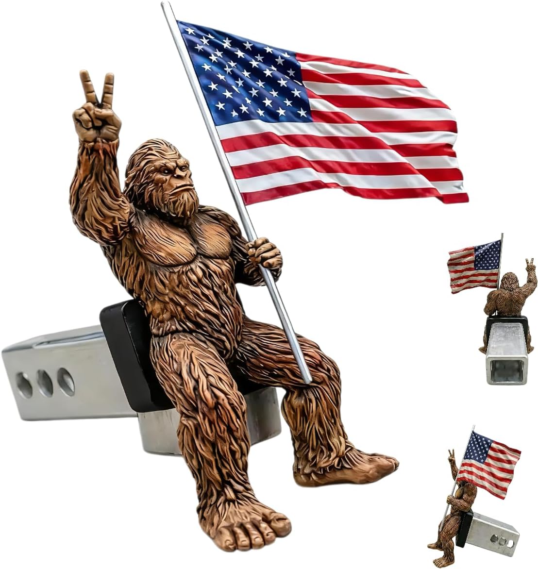 🔥🇺🇸LAST DAY 70% OFF- 250th Anniversary Patriot Bigfoot Trailer Hitch