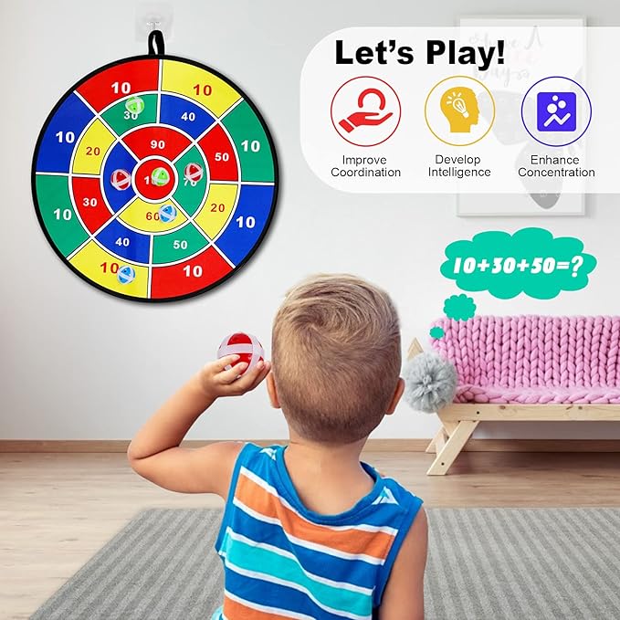🧒👪"Little Hands, Big Bullseyes — 🎯The Safe & Fun Dart Set Built for Kids Who Love a Challenge."