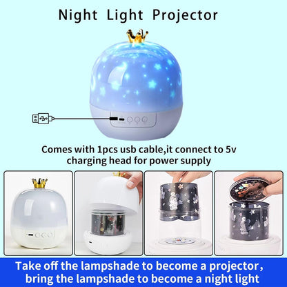🎁Ocean World LED Rotating Projector Night Light