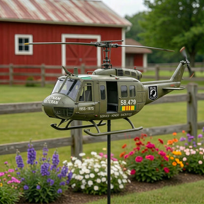 ✈️Last Day Promo: 49% OFF 🎖️-Vietnam Veteran UH-1 Helicopter Wind Spinner- ✈️Buy 2 Free Shipping Today!