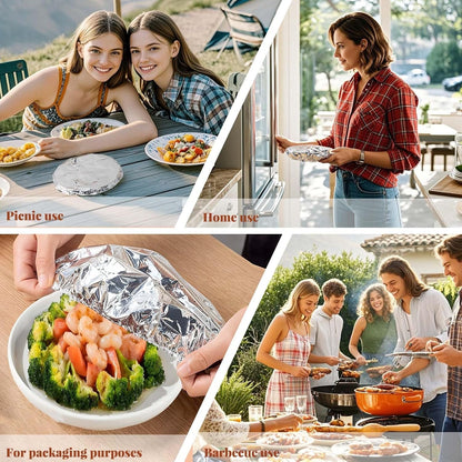 Keep Every Meal Warm Until Everyone Is Ready To Eat - Food-Grade Aluminum Foil Insulation Cover