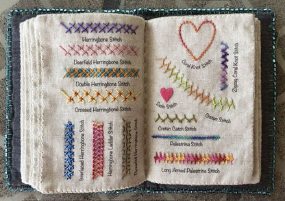 🌈Beginner-Friendly💕2026 Upgraded Embroidery Stitch Book Kit