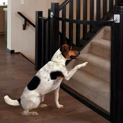 🐾 Multi-Purpose Portable Safety Gate for Kids & Pets – Doorway & Stair Guard