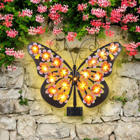 Yellow butterfly lamp