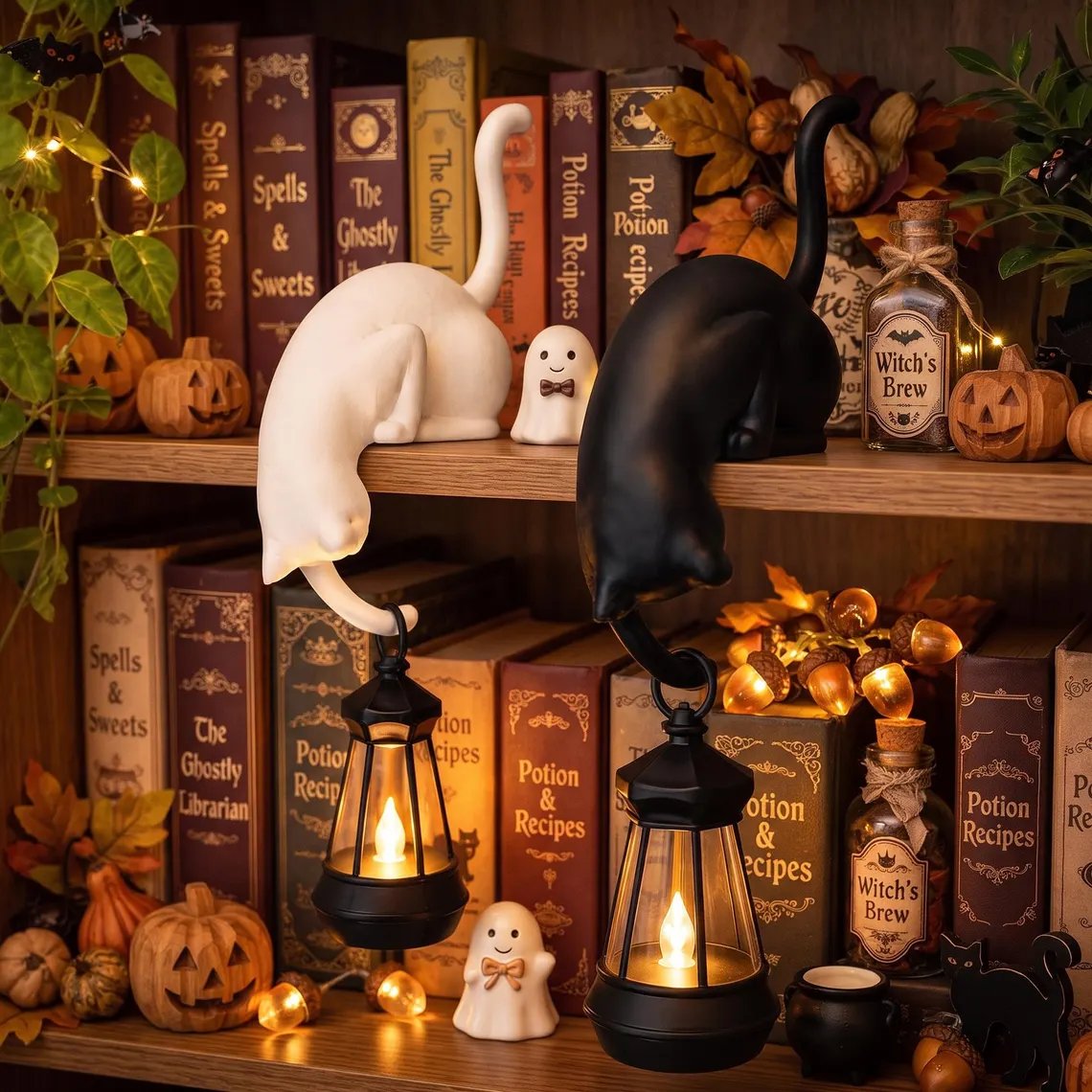 🐈‍⬛ Cute Cat Hook Shelf Decor