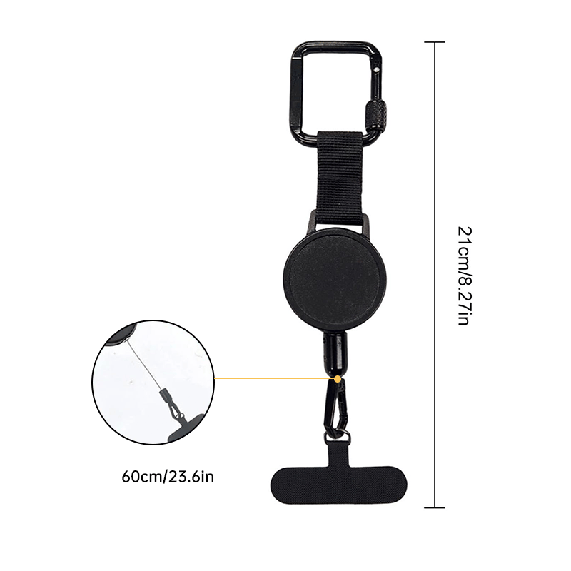 💪 Heavy Duty Anti-Theft Retractable Phone Lanyard | 🚫 Unbreakable ✅ Breakage Guarantee