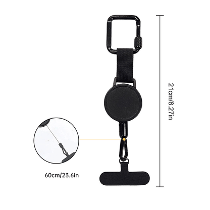 💪 Heavy Duty Anti-Theft Retractable Phone Lanyard | 🚫 Unbreakable ✅ Breakage Guarantee