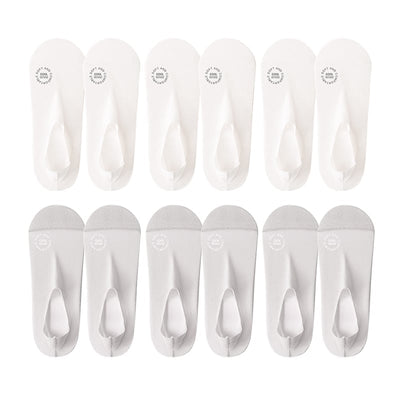 🔥6 Pairs (3 Pairs White+3 Pairs Gray)-🔥DAILY ROTATION (BEST VALUE) / One pair isn’t enough. Grab a few and never go back to regular socks
