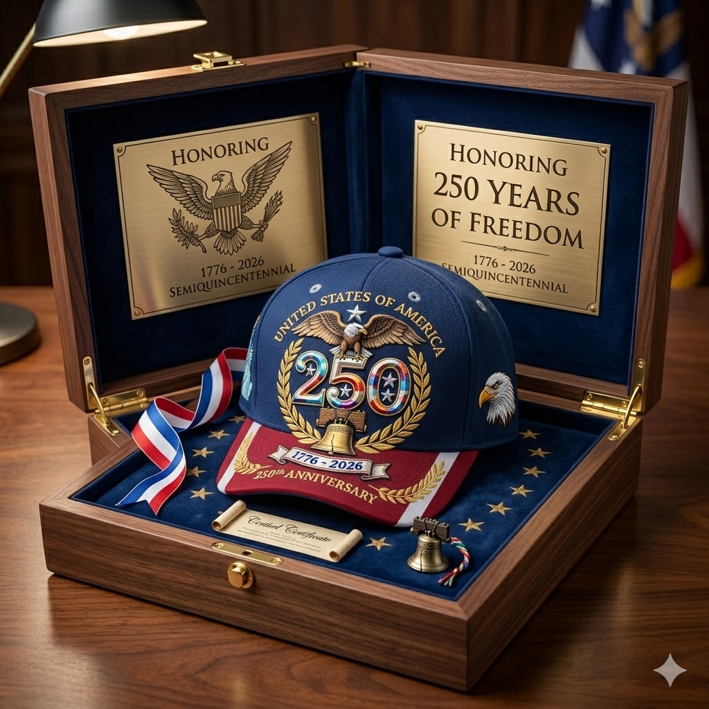 UNITED STATES OF AMERICA 250TH ANNIVERSARY LIMITED EDITION CAP