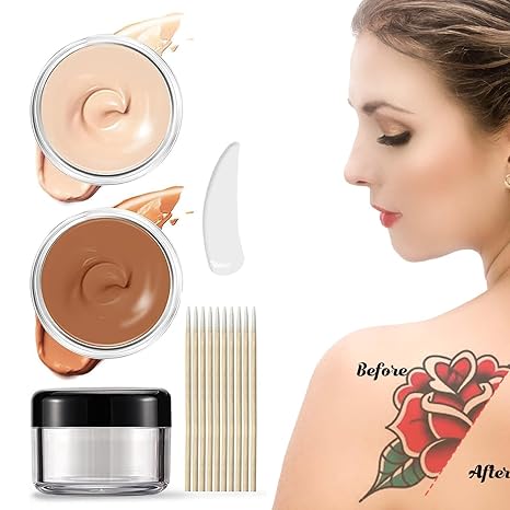 💥🔥Tattoo Concealer Makeup, Full Coverage Concealing Cream