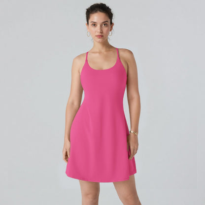 🌈Athletic Dress with Unique Built-in Shorts✨