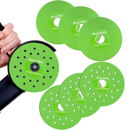 4.5" Diamond Disc for Rock Slabs 🪨 Ceramic · Tile · Marble · Granite 💎 Vacuum Brazed · Ultra-Thin 🔧 Angle Grinder · Bench Grinder · Die Grinder