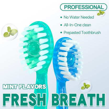 🎁🎁 Mini Toothbrush & Floss & Tongue Scraper & Toothpick Set🔥🔥🔥