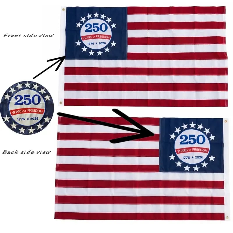 🔥250th Anniversary USA Commemorative Flag (3x5 Ft),Double-Sided