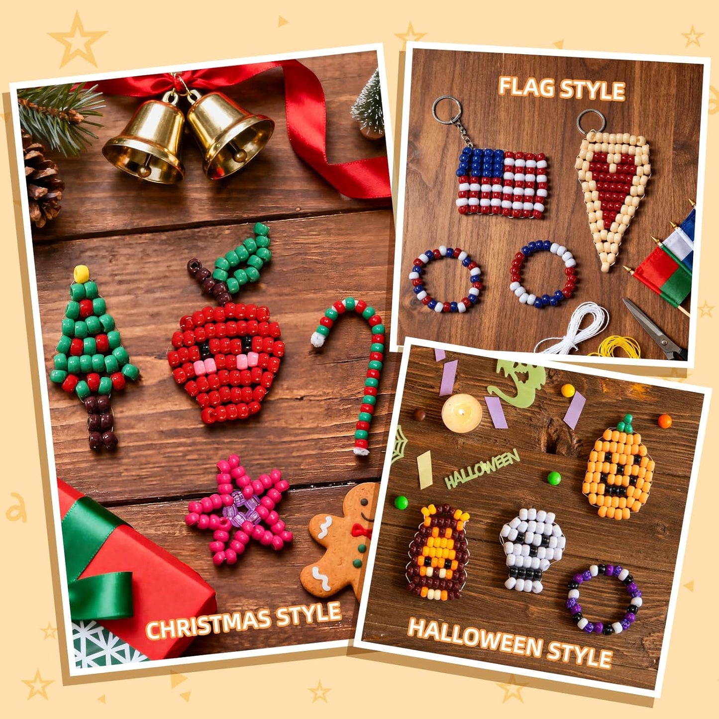 🔥🔥🔥Pony Beads DIY Kit⏰2026 Special Offer: Buy More, Save More — 50% OFF for a Limited Time