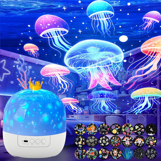 🎁Ocean World LED Rotating Projector Night Light