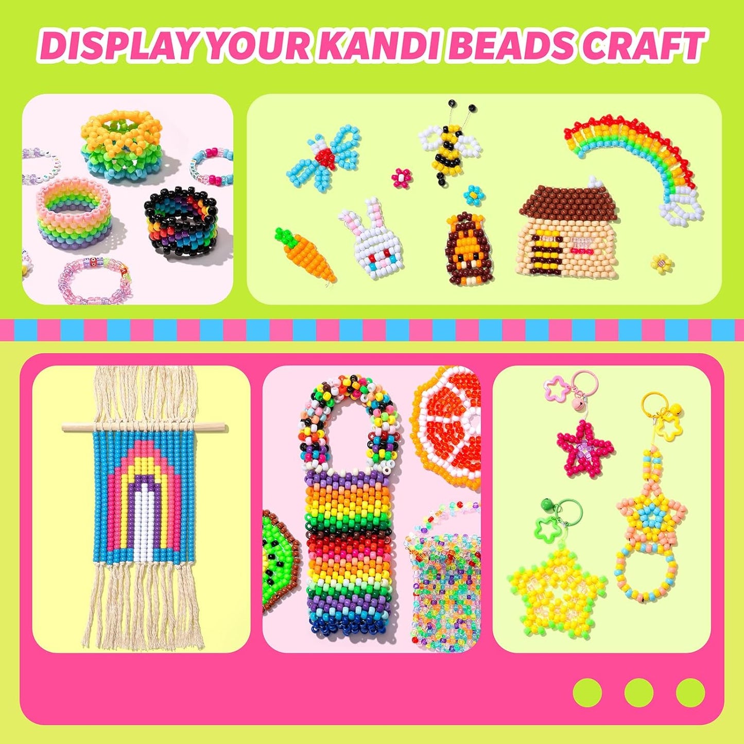 🔥🔥🔥Pony Beads DIY Kit⏰2026 Special Offer: Buy More, Save More — 50% OFF for a Limited Time