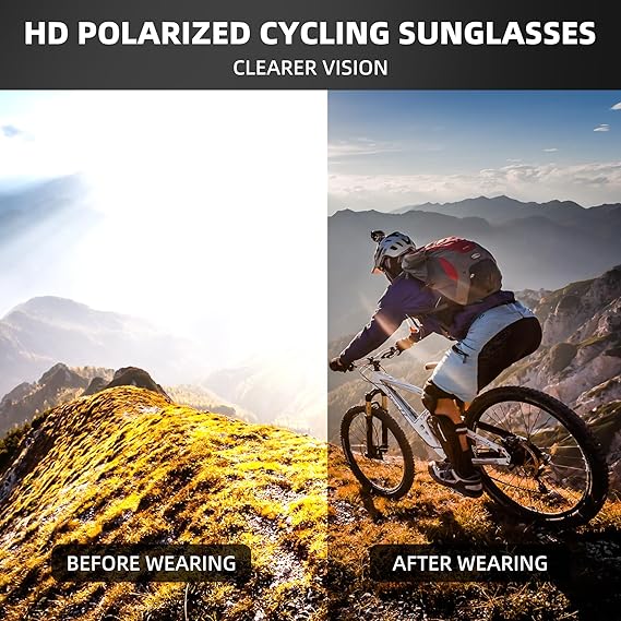 💥Last Day Promotion 40% OFF✨UV-Protective Sunglasses for Hiking & Cycling