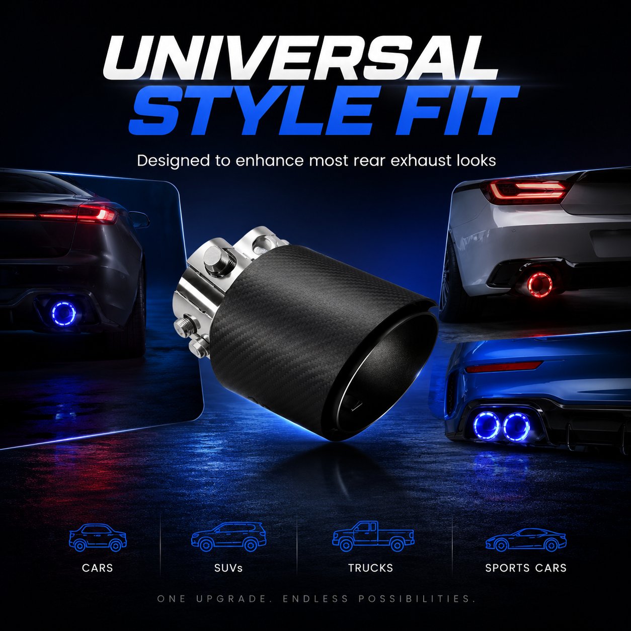 🔥 Last Day 49% OFF 🔥-fire-breathing illuminated Exhaust Pipe