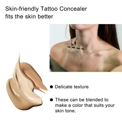 💥🔥Tattoo Concealer Makeup, Full Coverage Concealing Cream