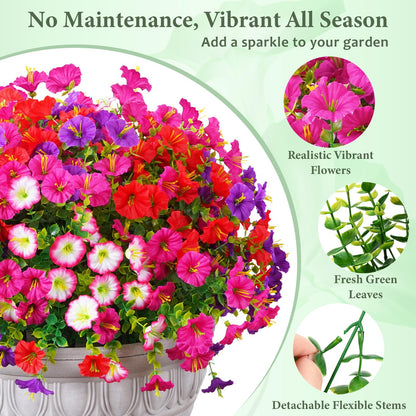 ⏰Limited Time Offer⏰🔥UV Resistant Artificial Petunias Flowers