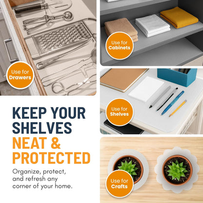 🔥🔥🔥 FOMONEST™ Fridge Liner Mats — 🧊Waterproof, Washable and Trim-to-Fit
