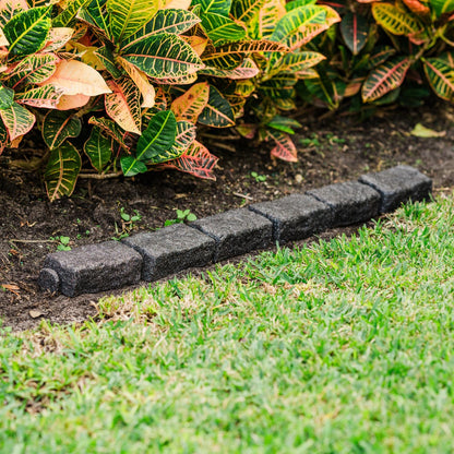Landscape Edging | Garden Edging Border | Faux Stone Bricks for Lawn edging, Flower beds, Pathways & Yard Edging