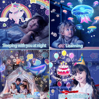🎁Ocean World LED Rotating Projector Night Light