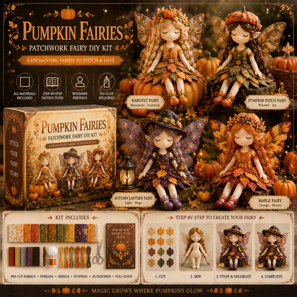 🔥Last Day 40% OFF🌸Fairy Patchwork DIY Collection ✨