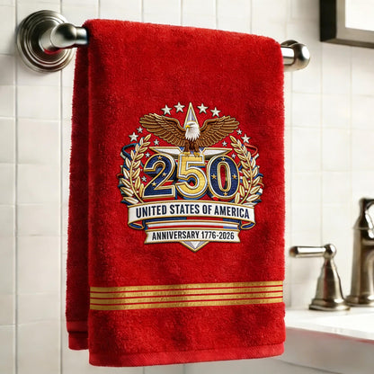 🎆🎉250th Anniversary Commemorative Towel | A Tribute Woven in Thread