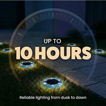 ⏰ Limited Time: 60% OFF!🛋️Solar Mosaic Lights – Waterproof LED Pathway Lights with Auto On/Off