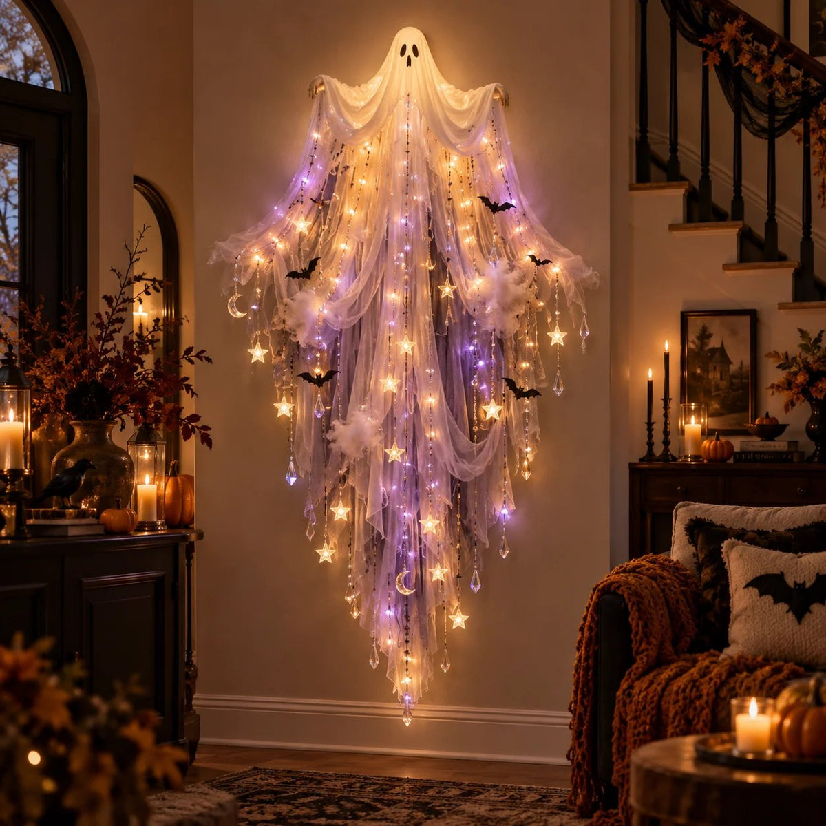 ✨49 % Rabatt✨ Elegante Kollektion von Halloween-Wandleuchten mit Wasserfall-Effekt