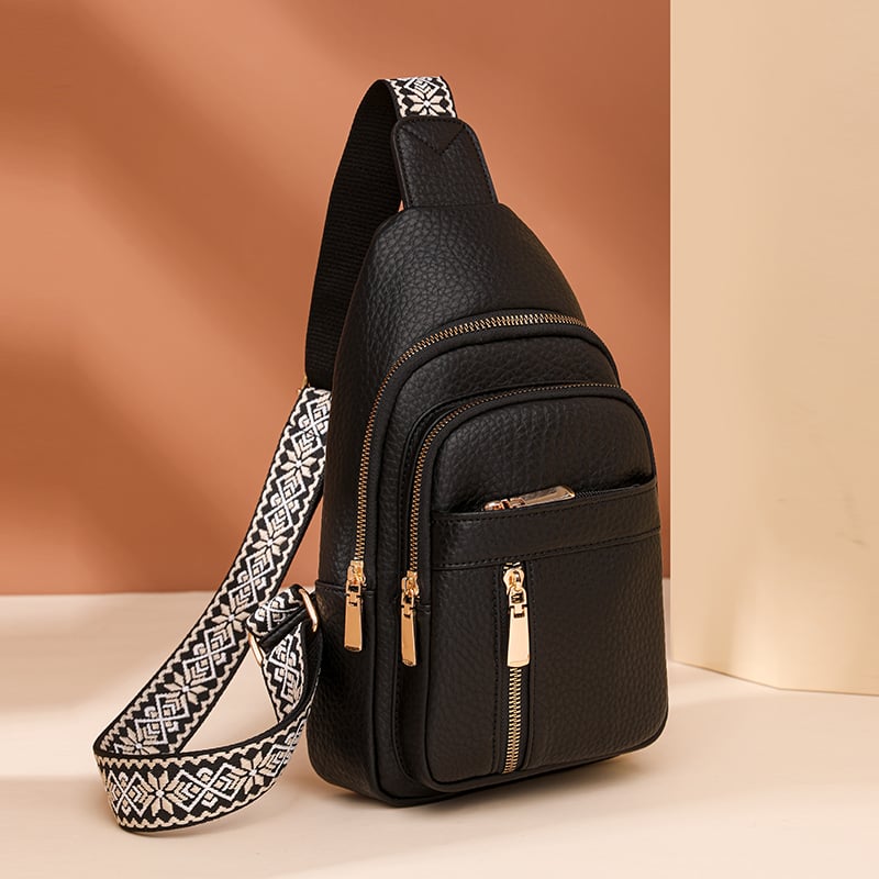 🔥🔥Women's Fashion Casual Solid Color Crossbody Bag-Gift of exquisite pendant！